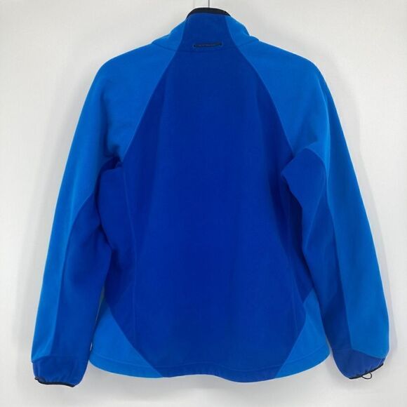 L.L.Bean Women’s Full Zip /2 Color Blue Sweatshirts Size L - Picture 4 of 8